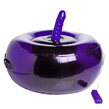 Load image into Gallery viewer, Sit-and-ride Inflatable Seat w/ Vibrating Dildo