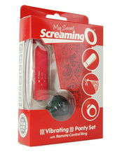 Load image into Gallery viewer, My Secret Remote Vibrating Panty Set