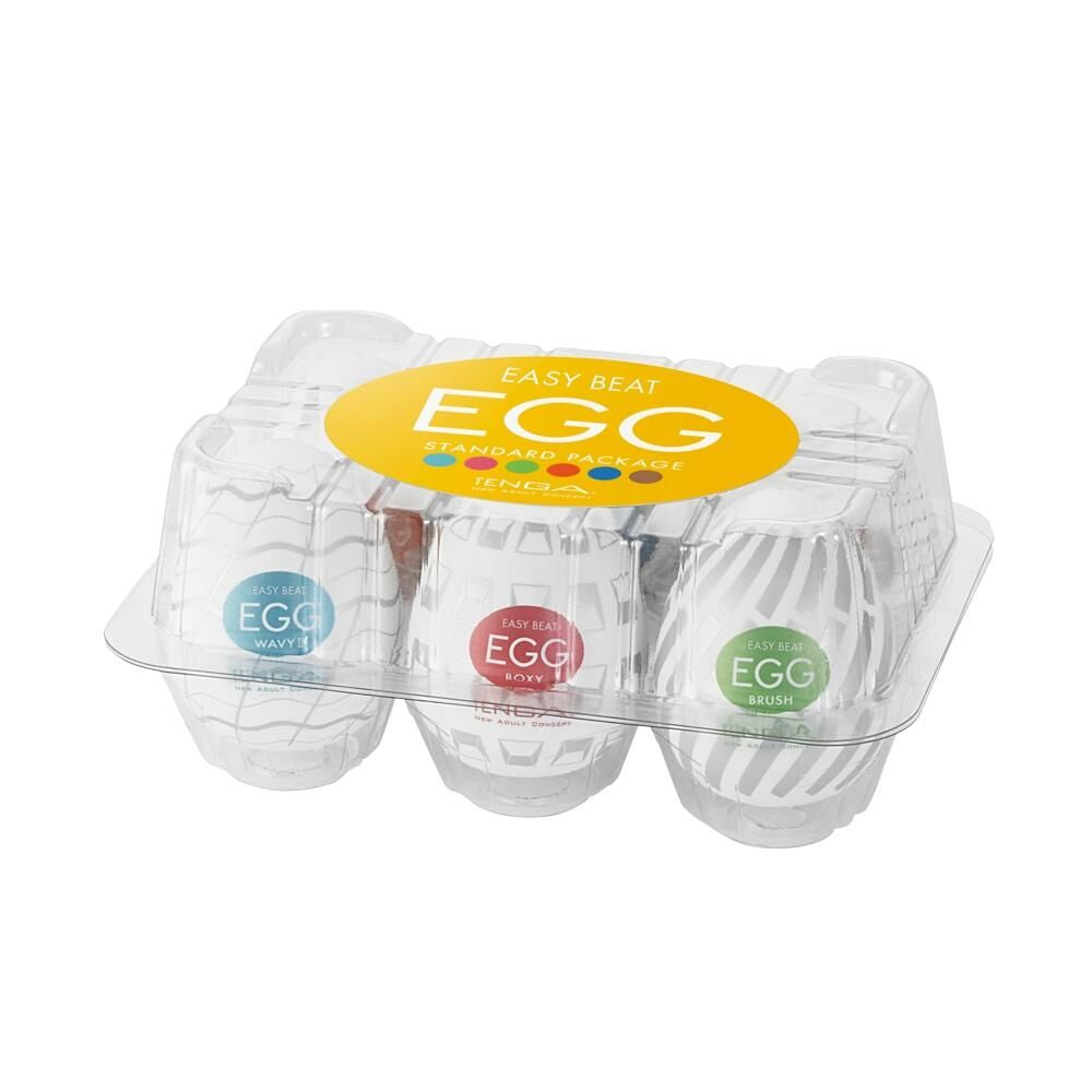 Easy Beat Egg Masturbator Six Pack